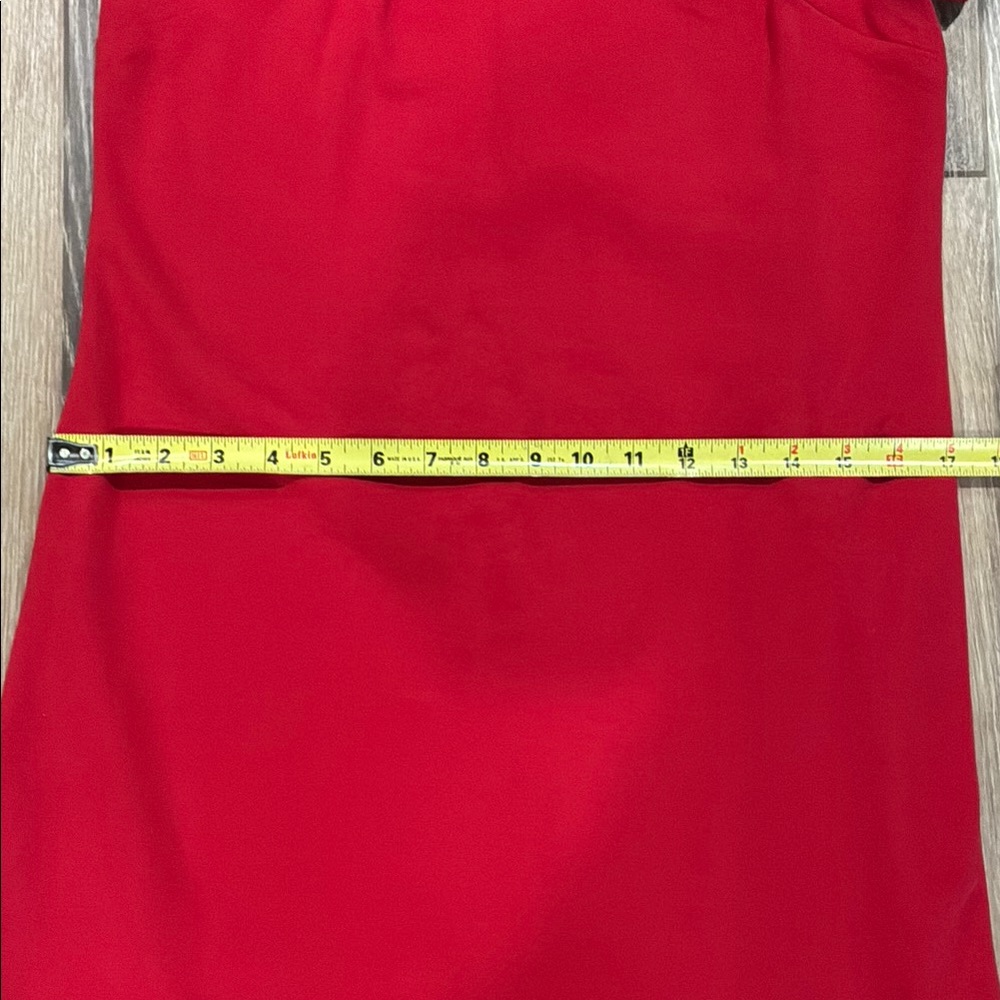 Talbots Red Women's Dress. Size Small. - Picture 10 of 11